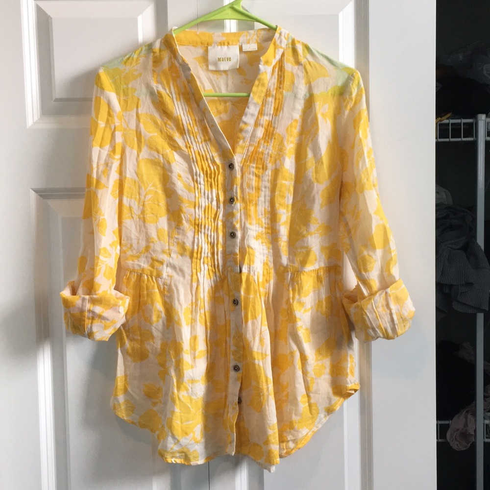 Maeve anthro peplum tunic